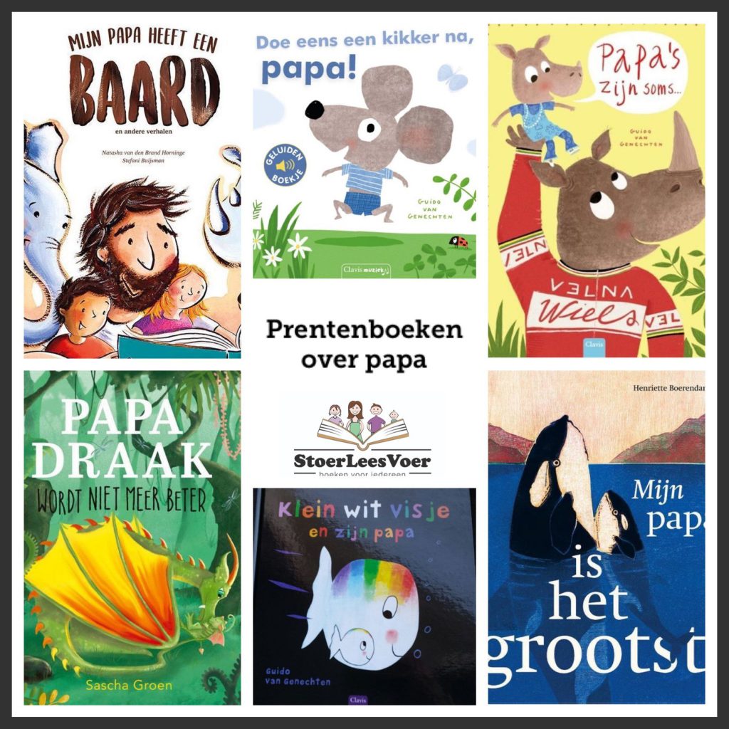 hoofd Prentenboeken over papa