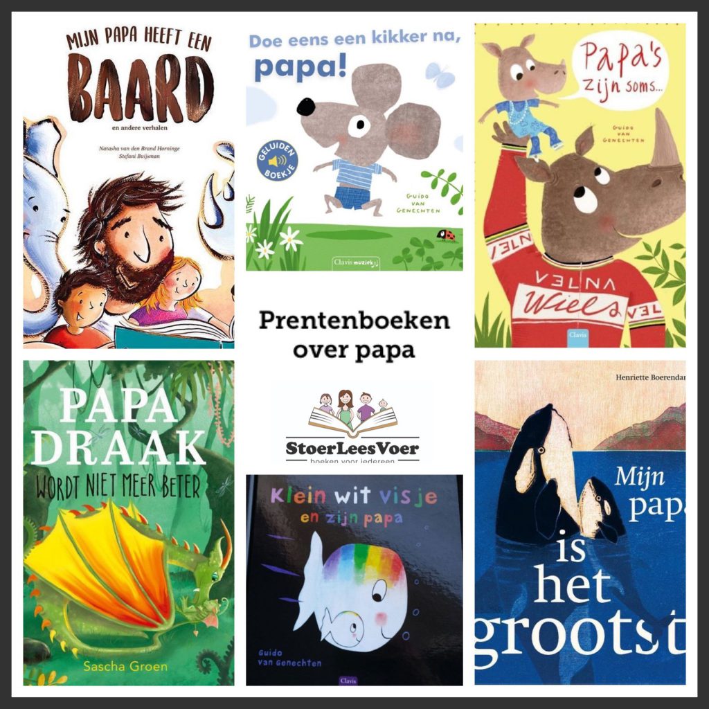 hoofd Prentenboeken over papa