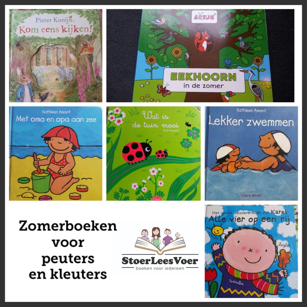 hoofd Zomerboeken voor peuters en kleuters