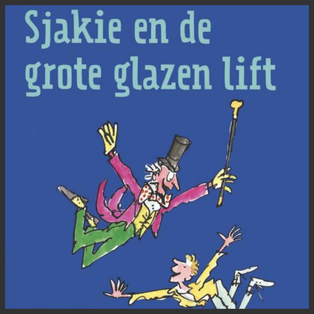 hoofd Sjakie en de grote glazen lift