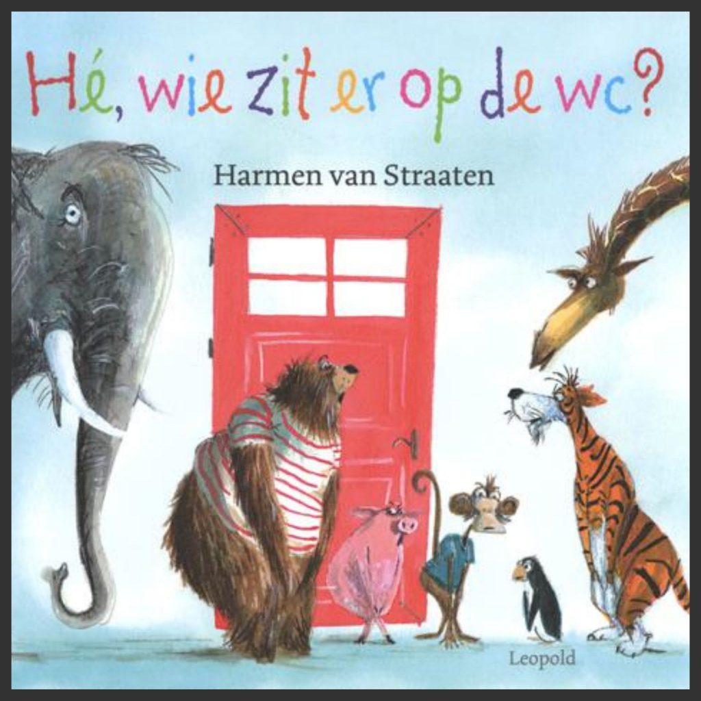 hoofd Hé, wie zit er op de WC?