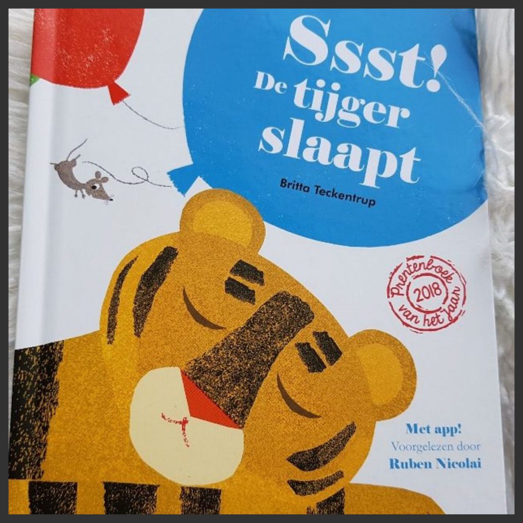 hoofd Ssst! De tijger slaapt