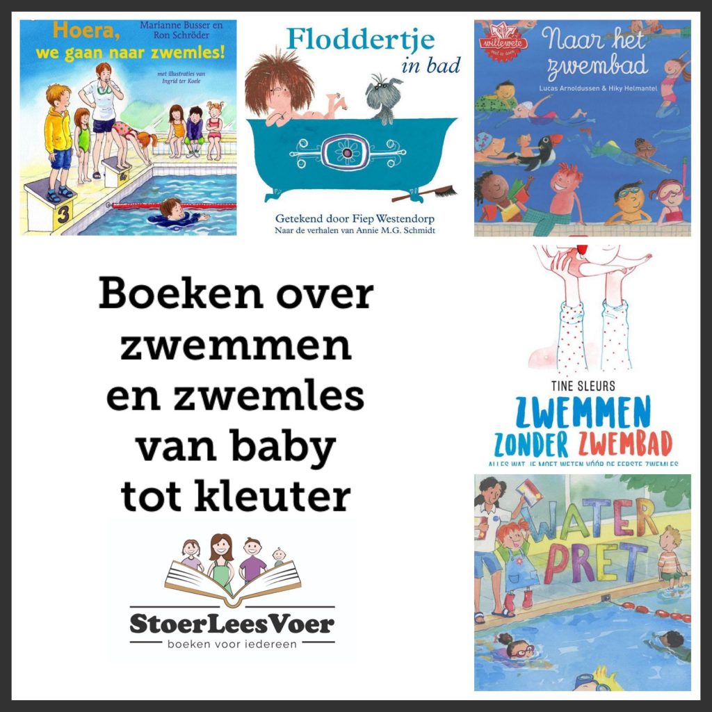 Boeken over zwemmen en zwemles van baby tot kleuter