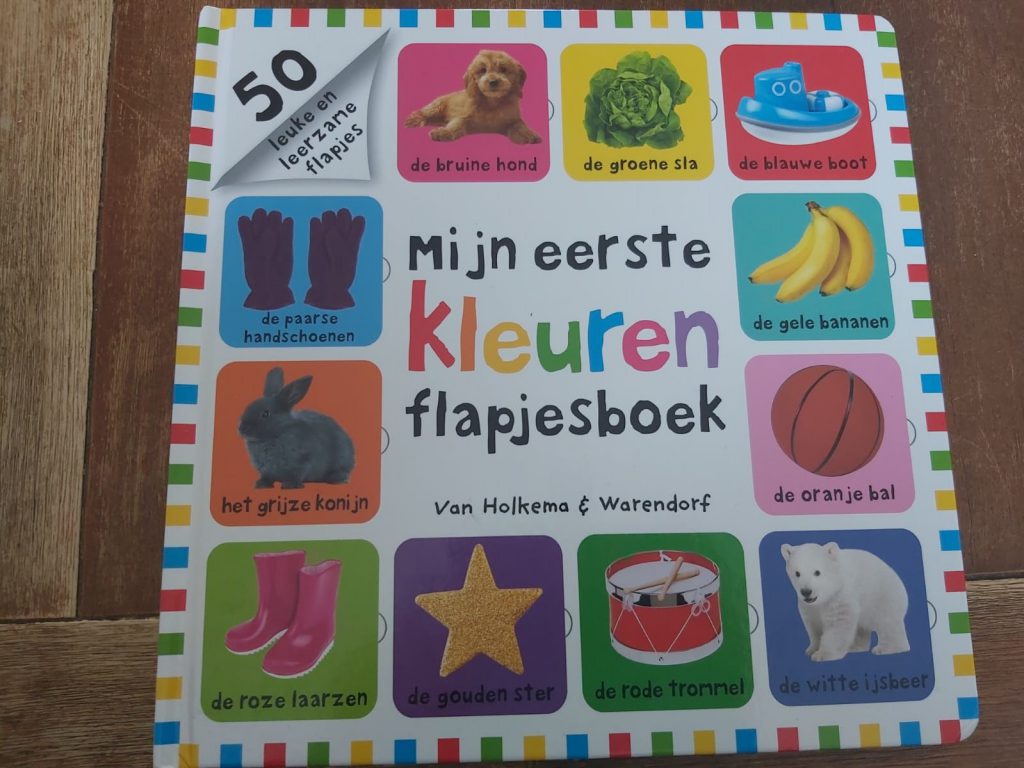 Mijn eerste kleuren flapjesboek