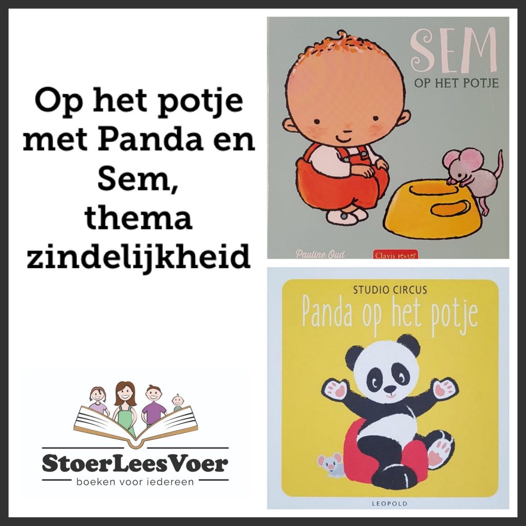 hoofd Op het potje met Panda en Sem