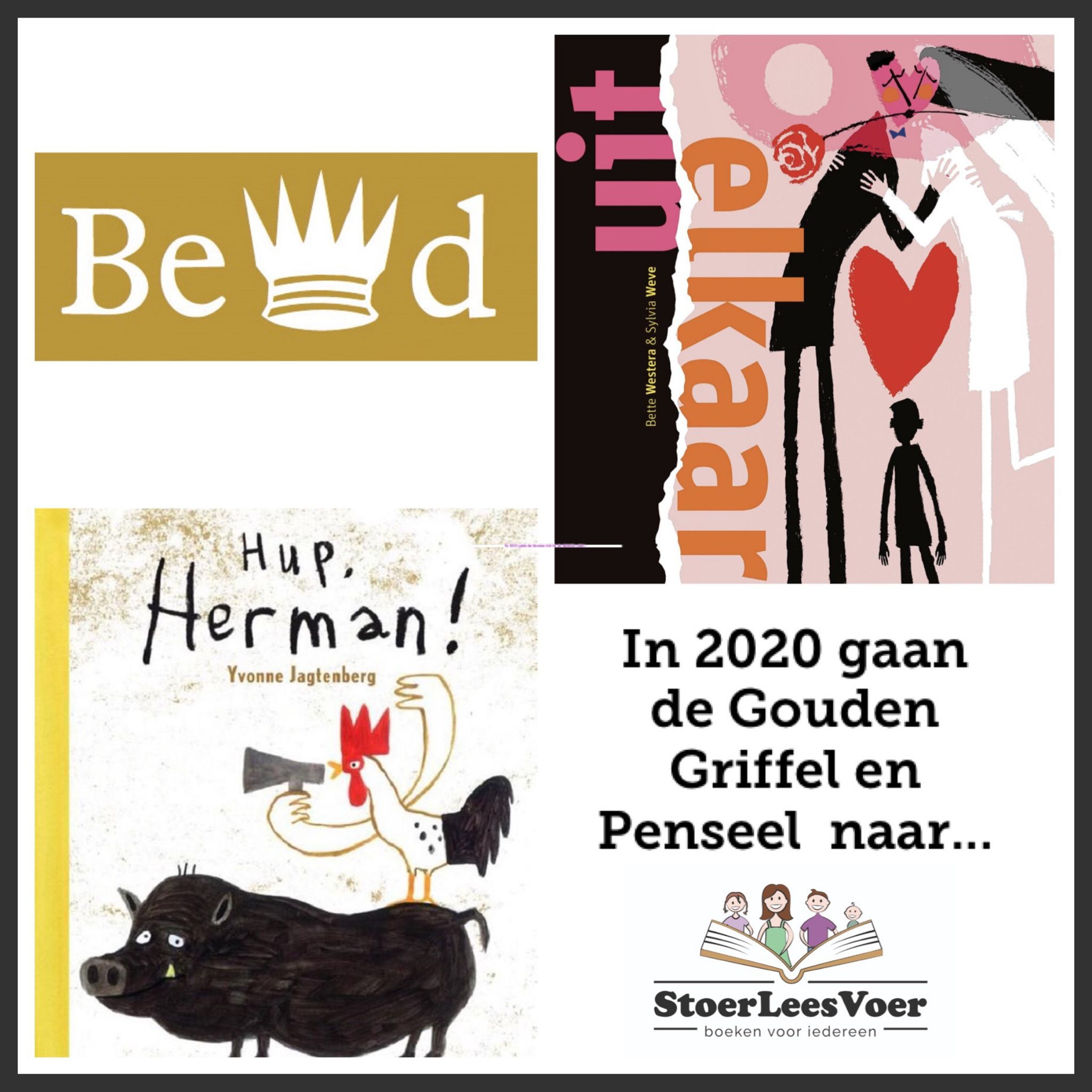 Gouden Griffel en Gouden Penseel 2020 StoerLeesVoer