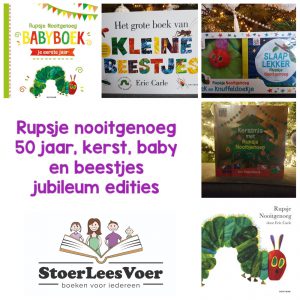 Rupsje Nooitgenoeg 50 jaar Eric Carle winactie knuffelboekje