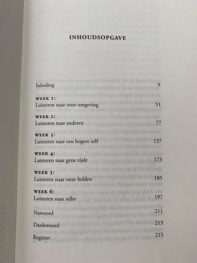 de weg van het luisteren