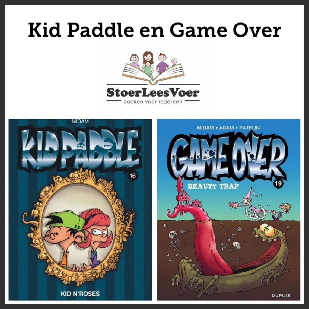 hoofd Kid Paddle en Game Over