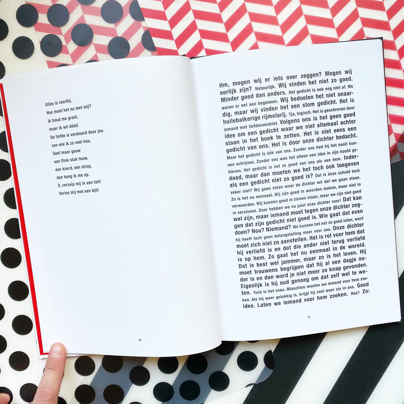 Ze gaan er met je neus