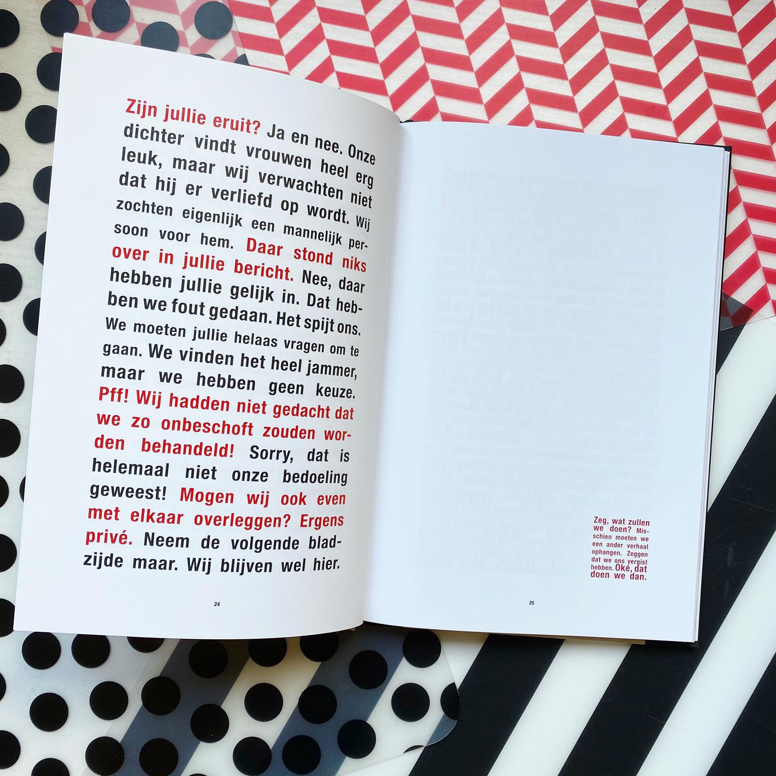 Ze gaan er met je neus