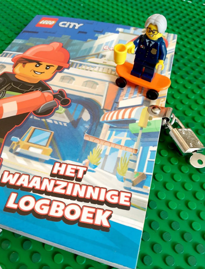 Lego City waanzinnig logboek close-up