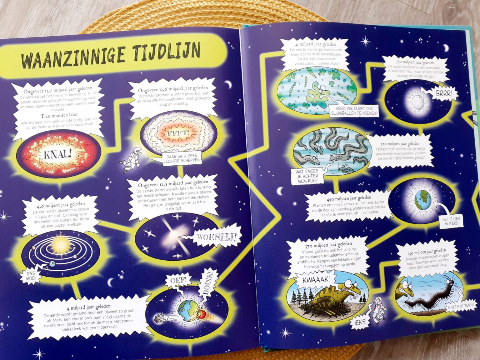 De waanzinnige wetenschap van werkelijk allesallerlei verbluffende feiten!