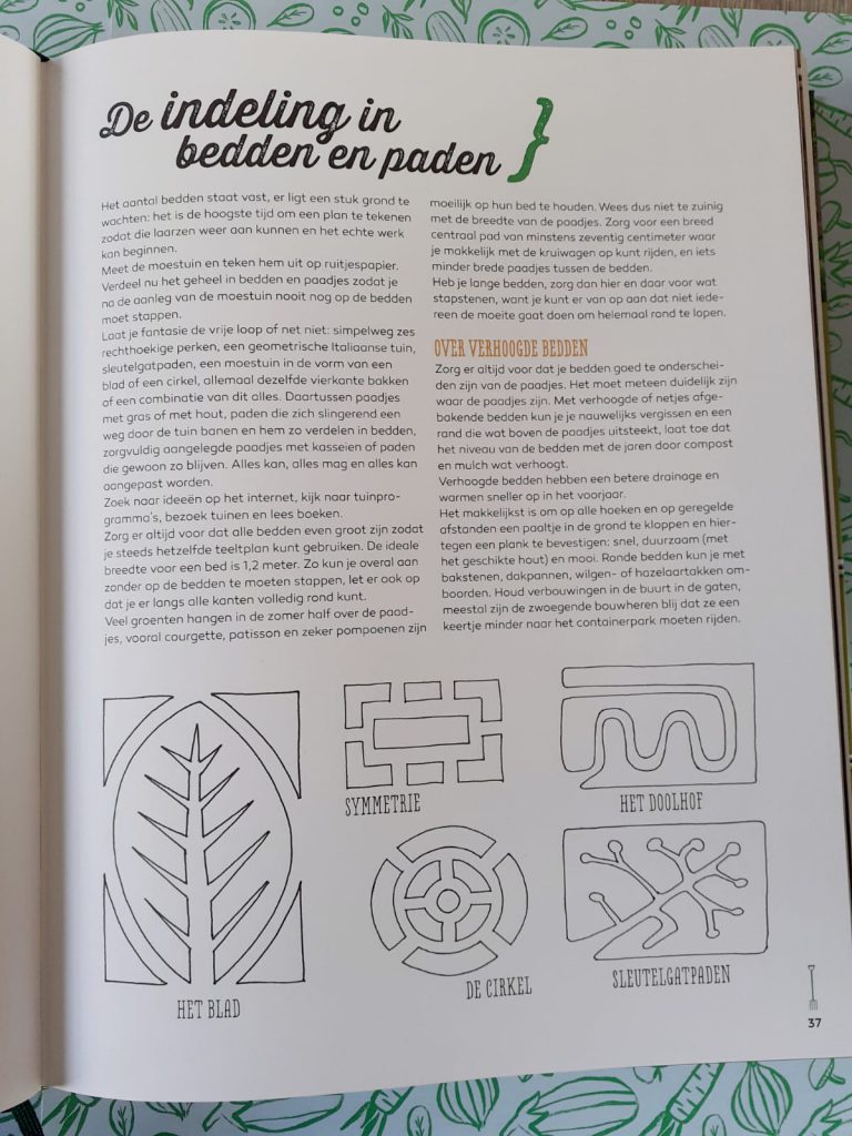 De moestuin van Mme ZsaZsa bedden