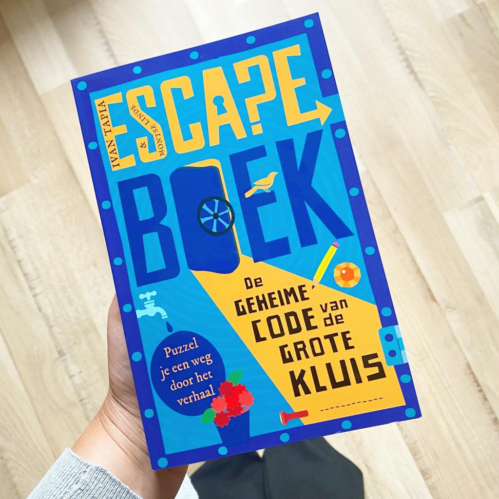 escape boek geheime code van de grote kluis