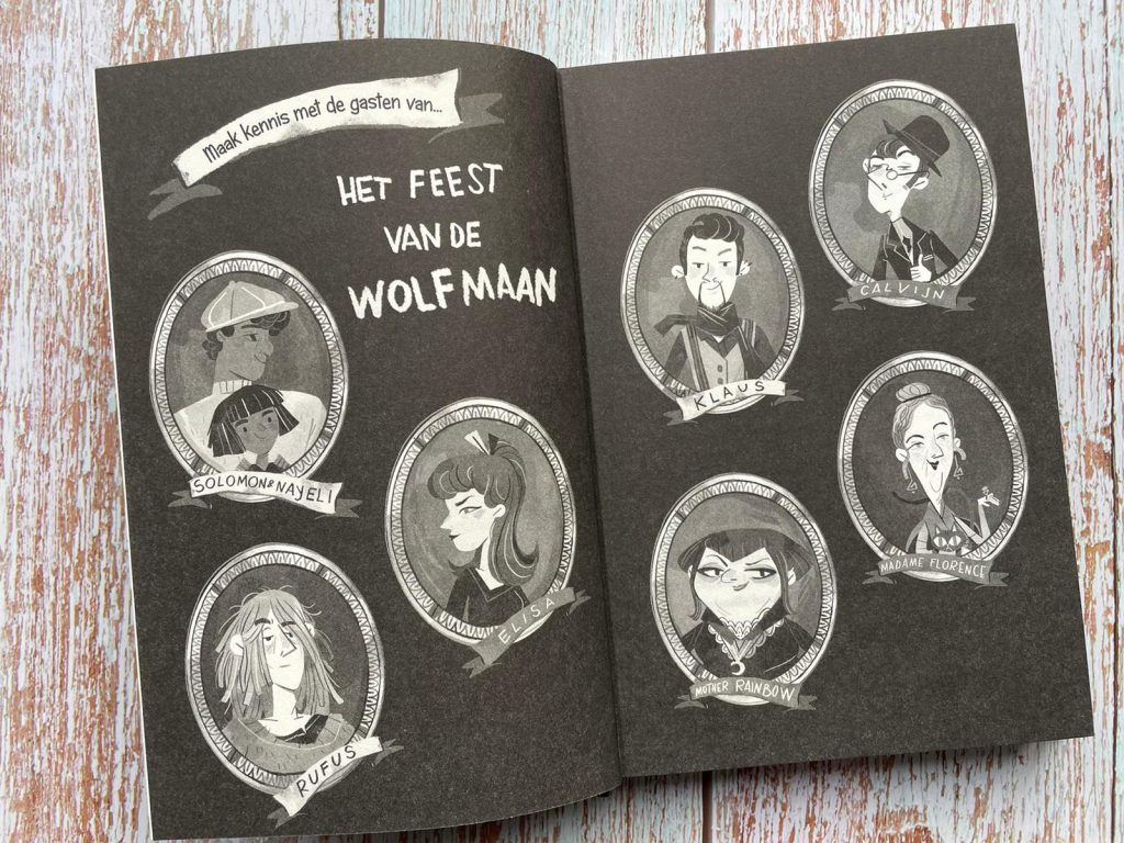 De sterrensteen het feest van de wolfmaan