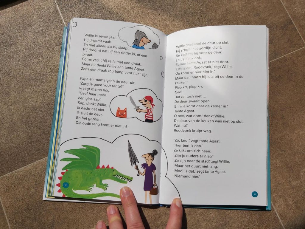 Grote AVI boek binnenkant