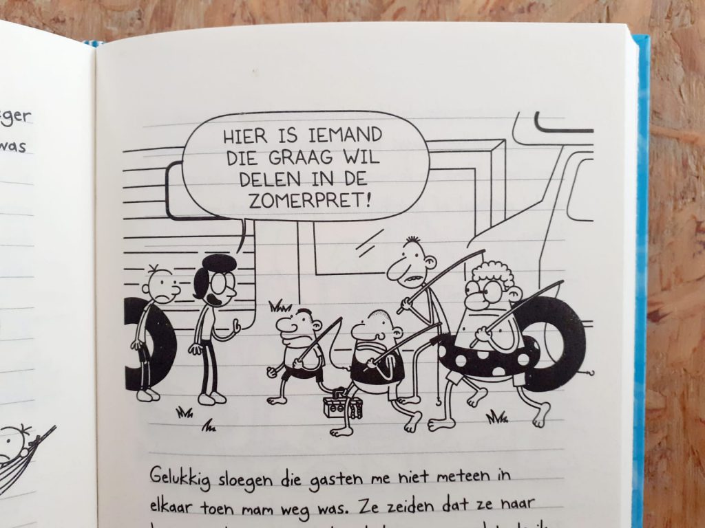 Kopje onder Het Leven van een loser zomerpret