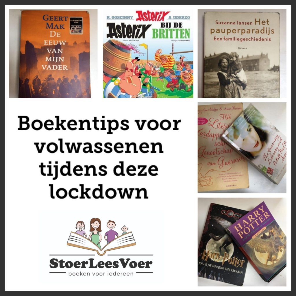 hoofd Boekentips voor volwassenen tijdens deze  lockdown