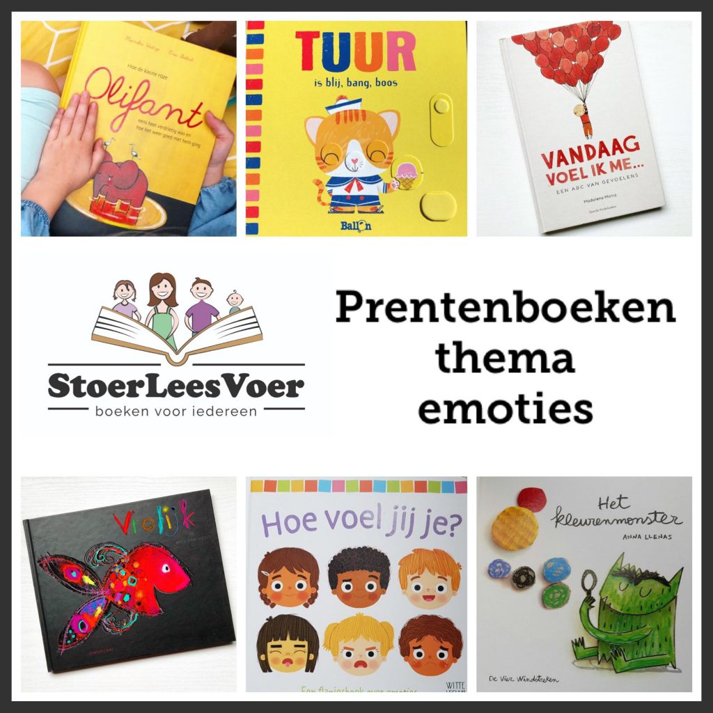 hoofd Prentenboeken met thema emoties en gevoelens