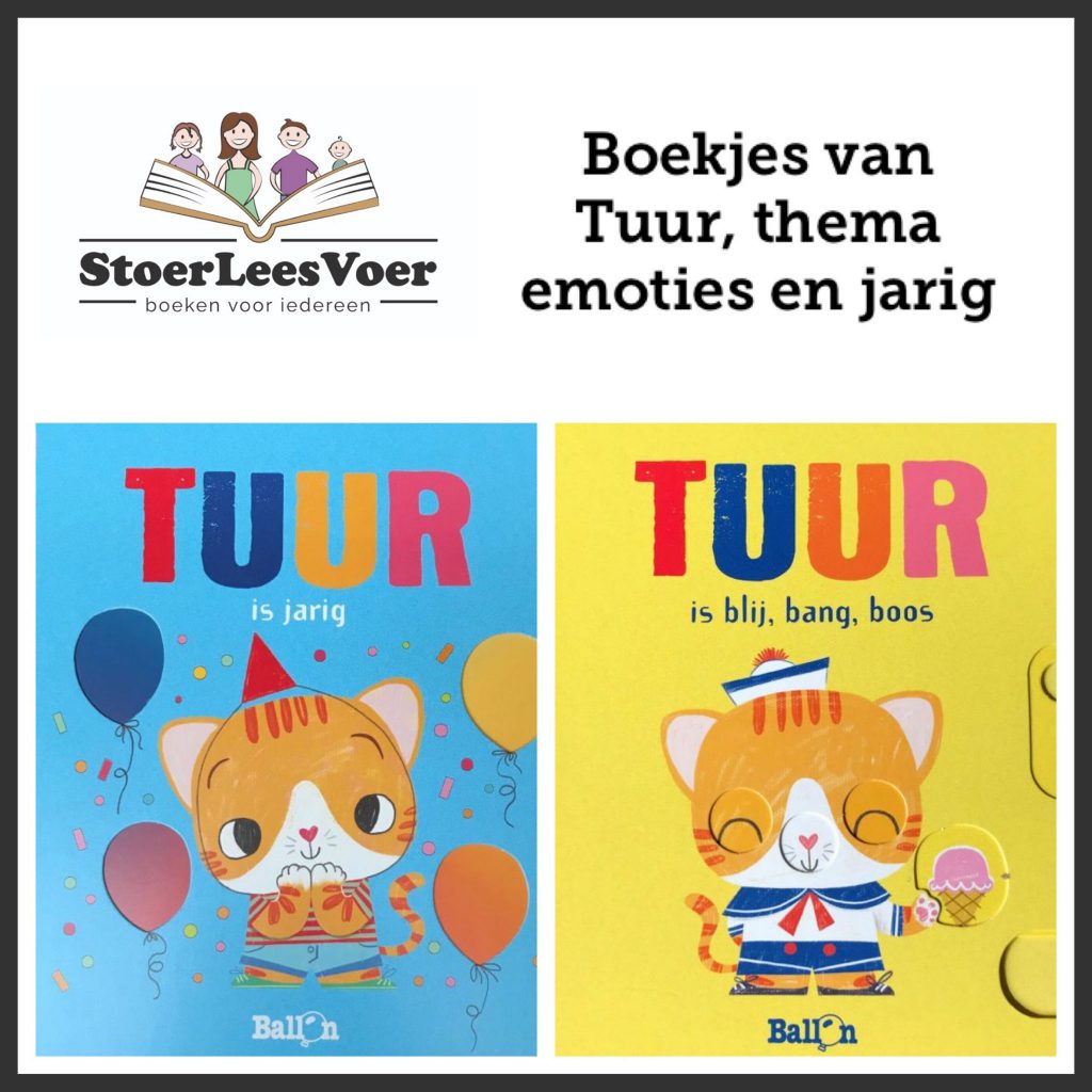 hoofd Boekjes van Tuur met een thema emoties