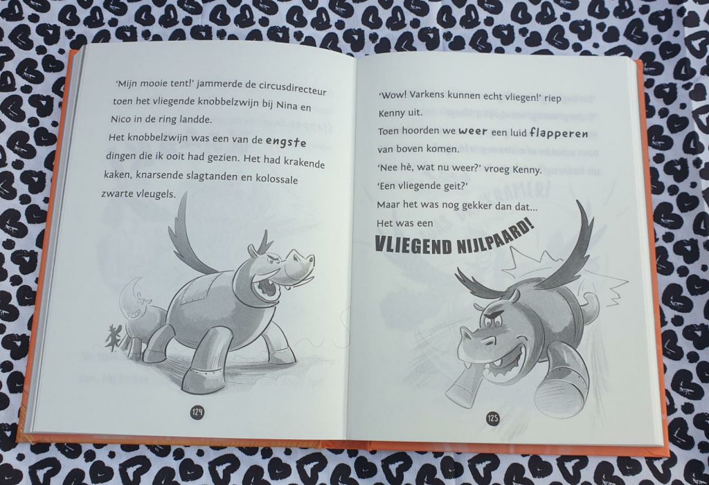 vliegende neushoorn