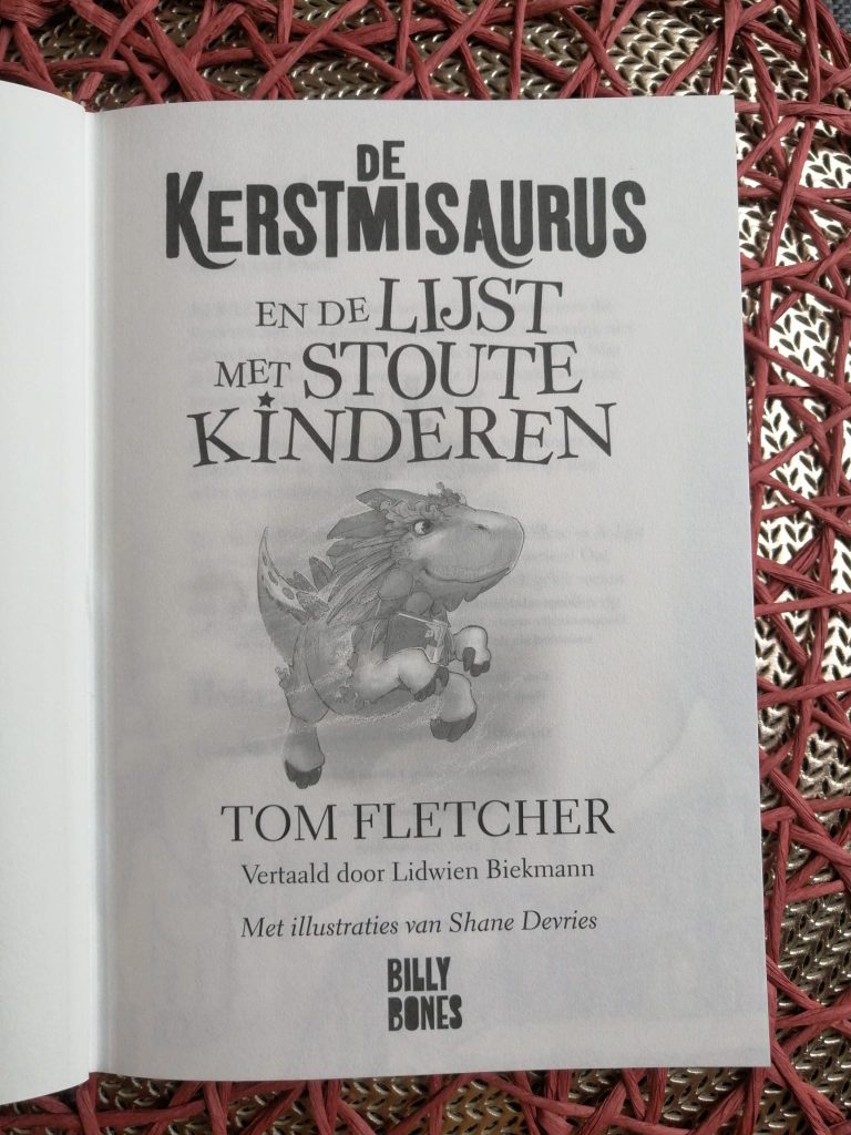 De Kerstmisaurus De Kerstmisaurus en de lijst met stoute kinderen