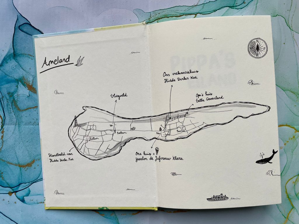 plattegrond Ameland