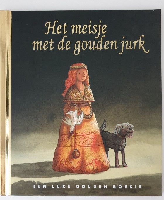 meisje met de gouden jurk