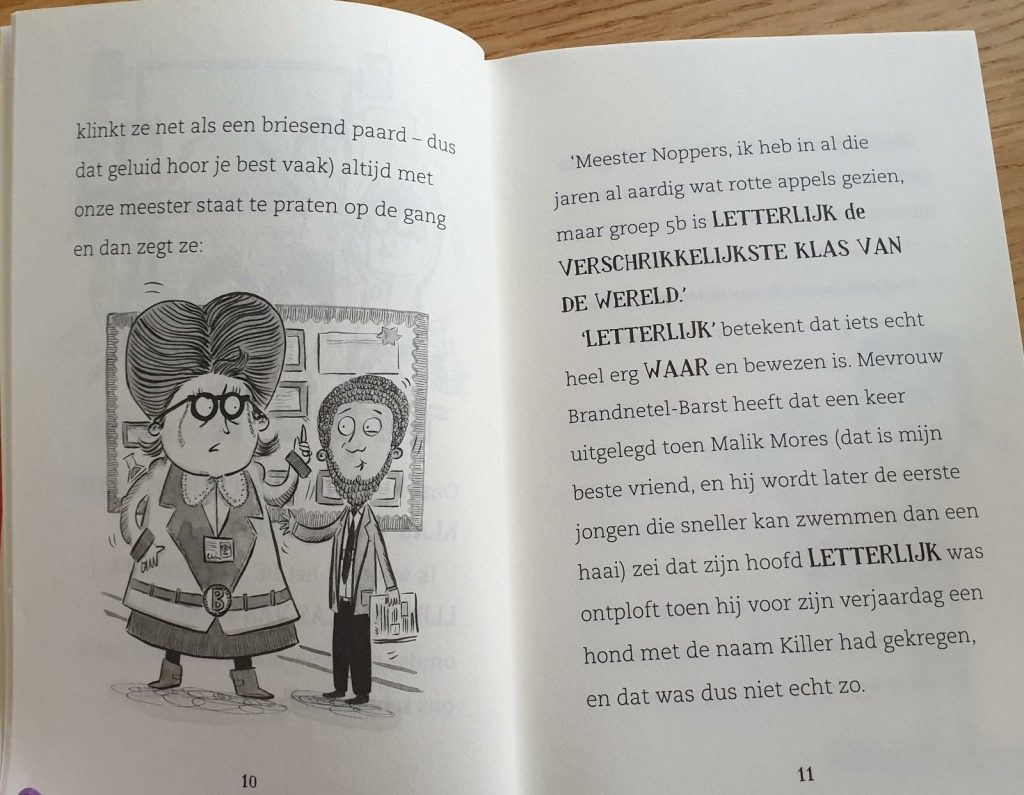 de verschrikkelijkst klas van de wereld gaat los