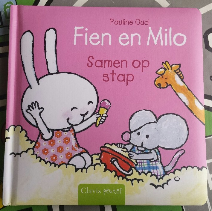 Fien en Milo samen op stap