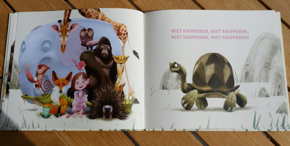 Niet knipperen