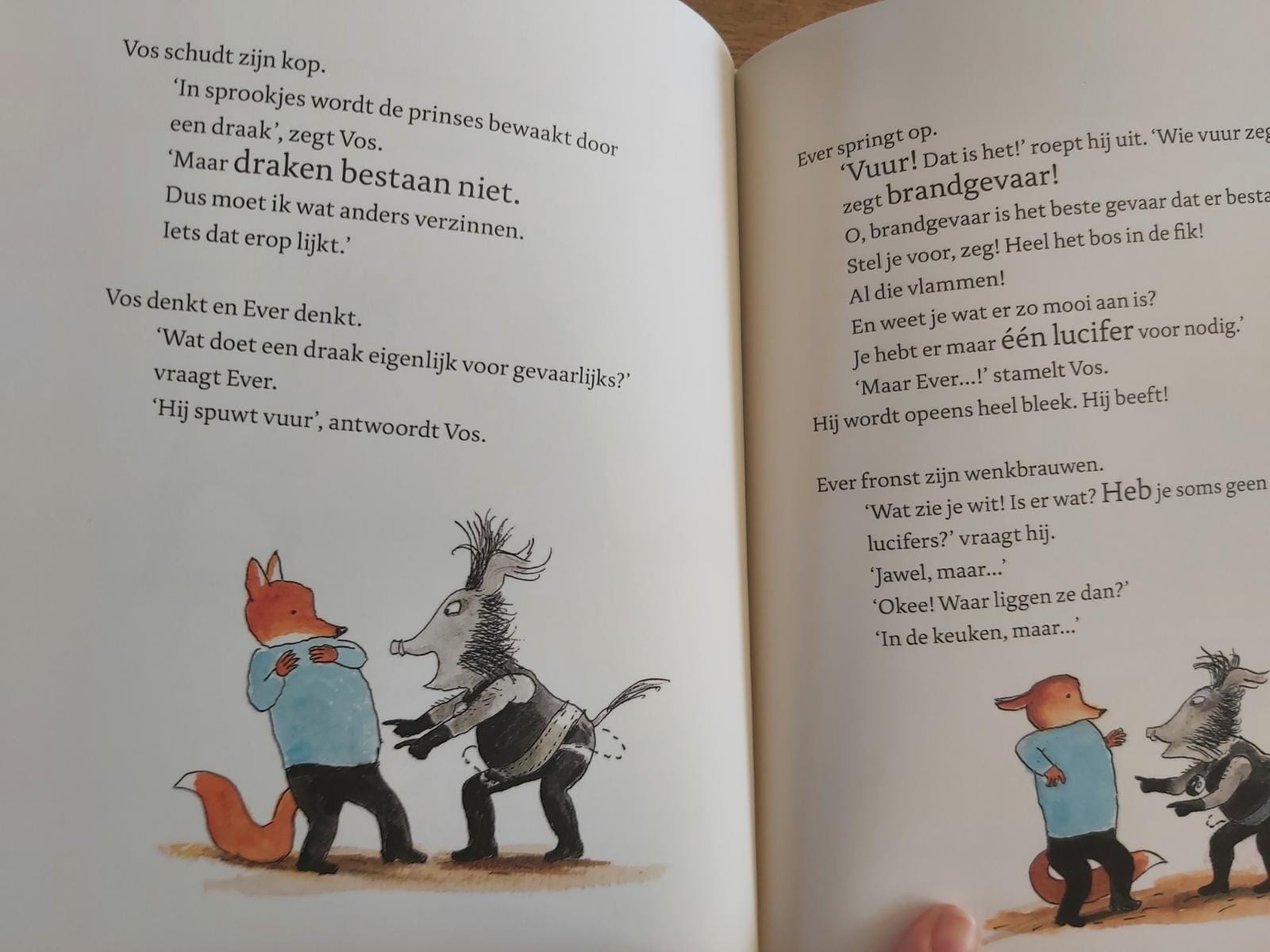 Plaatjes van Vos en Haas