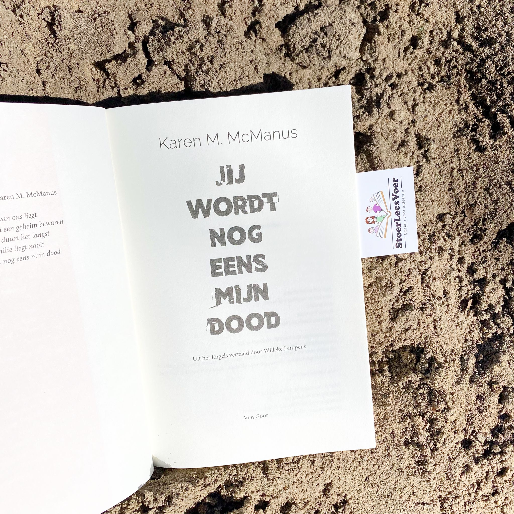 Jij wordt nog eens mijn dood