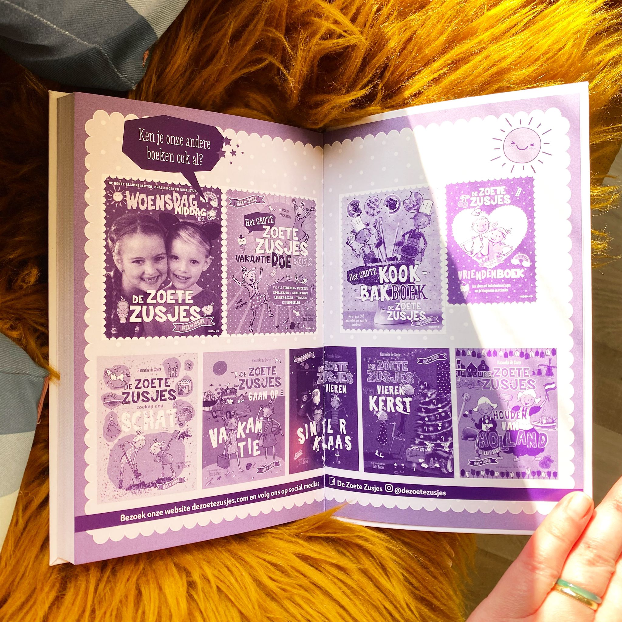 De Zoete zusjes moppenboek