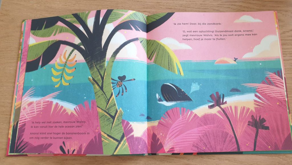Anansi de spin sterker dan olifant