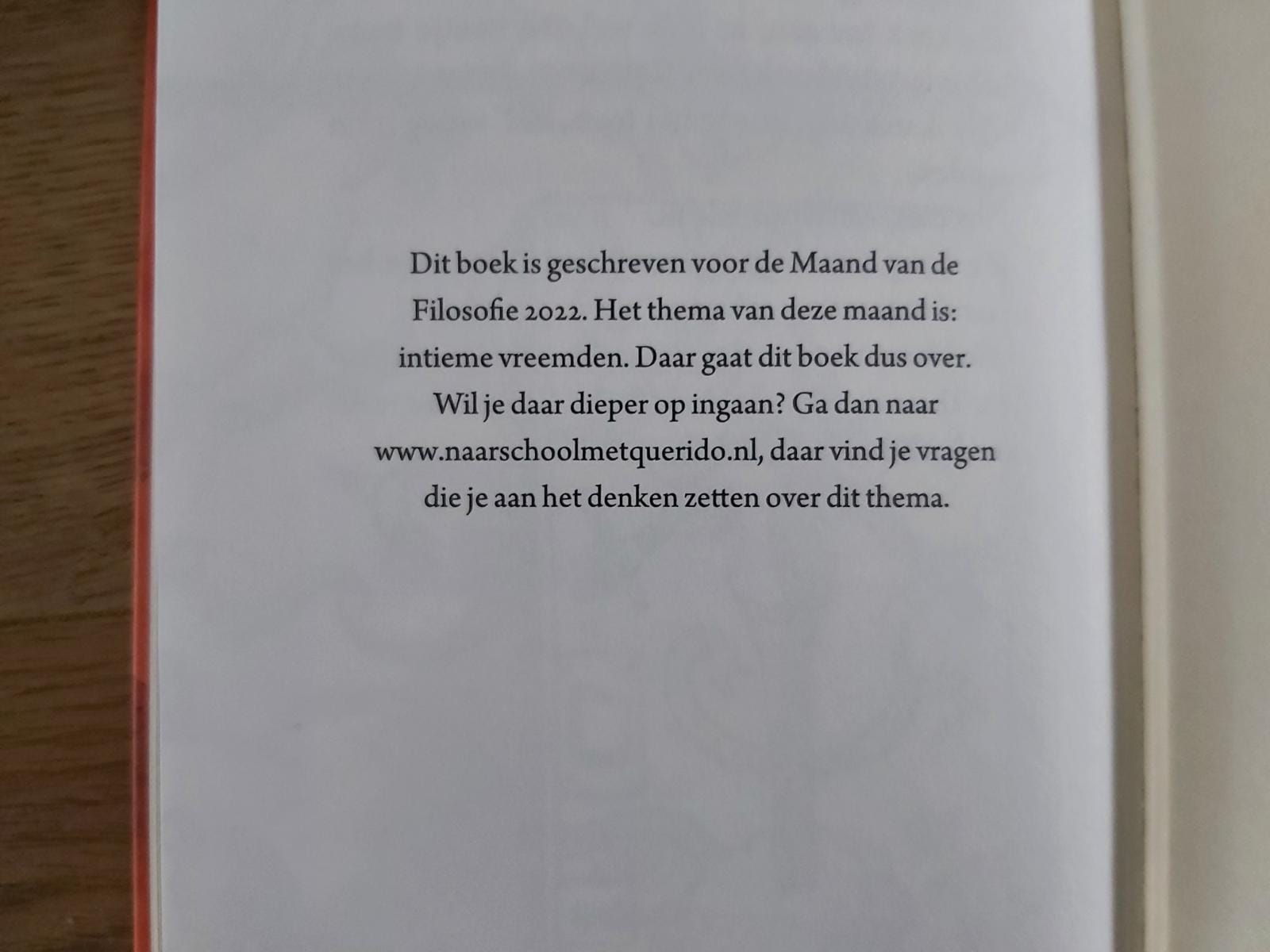de maand van de folosofie