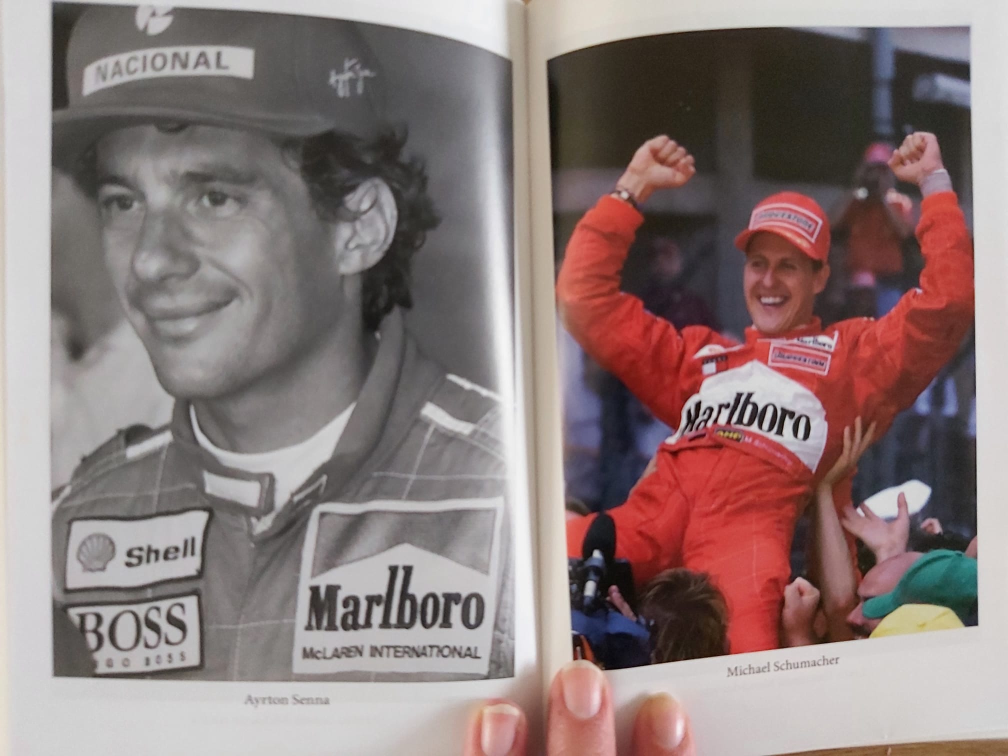 Senna en Schumacher