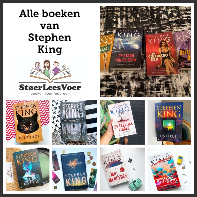 alle boeken van stephen king