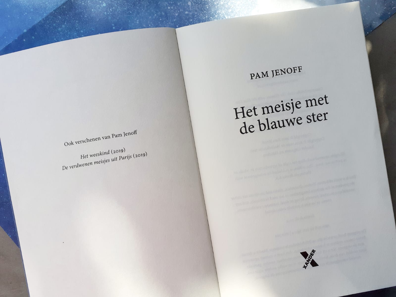 Het meisje met de blauwe ster
