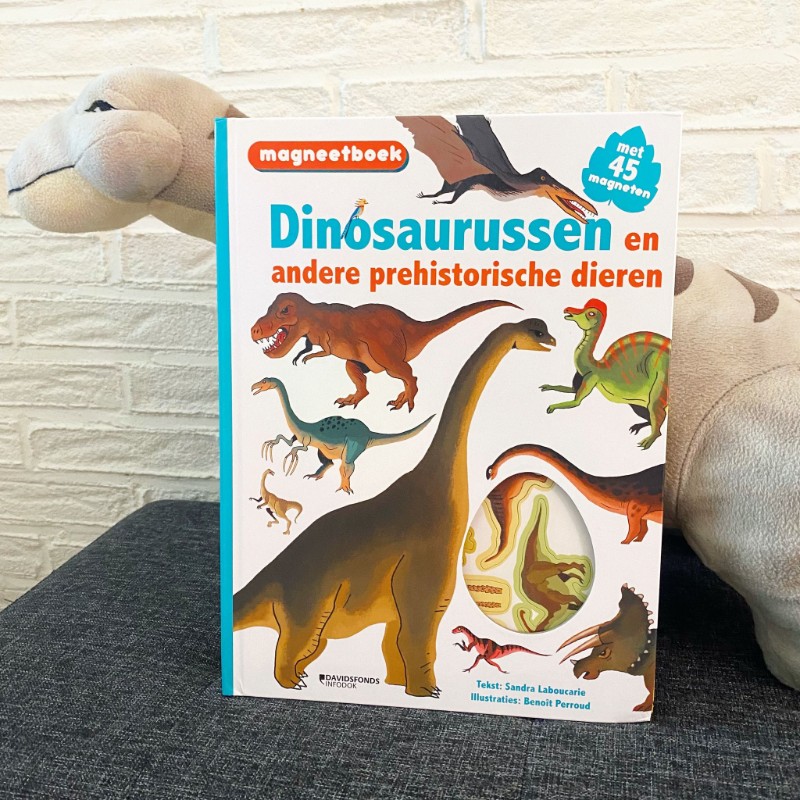 Magneetboek dinosaurussen en andere prehistorische dieren
