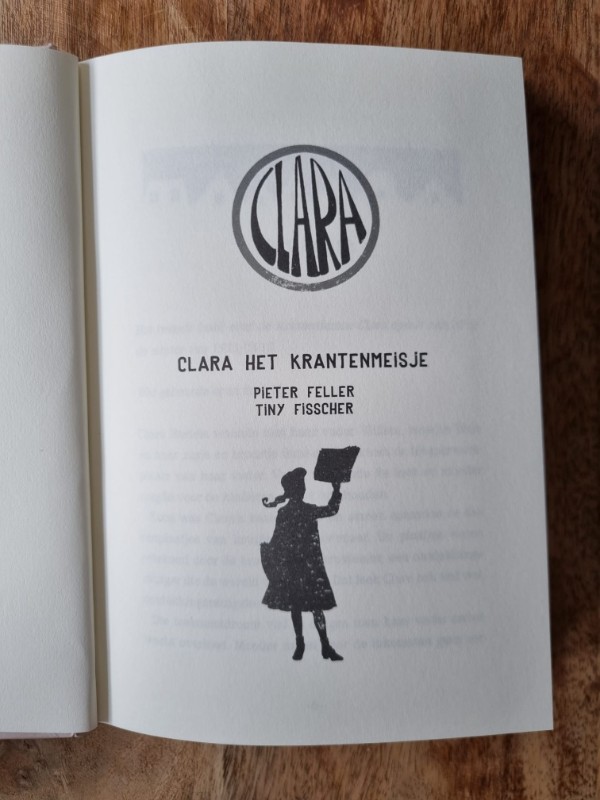 Clara het krantenmeisje