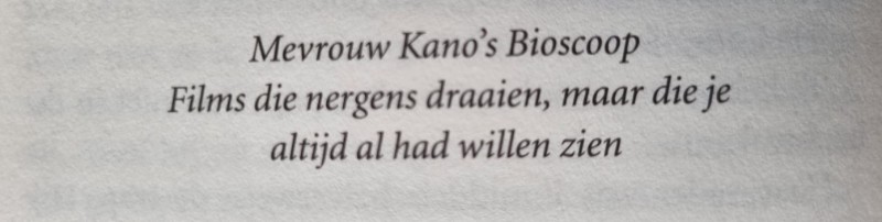 Films die nergens draaien