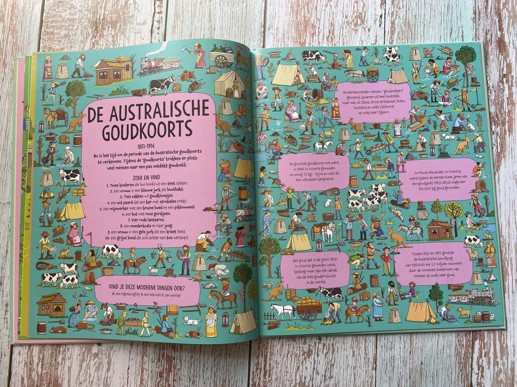 reis door de tijd