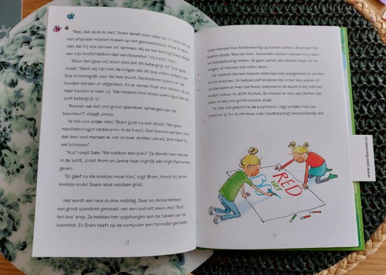 De zoete zusjes helpen de natuur