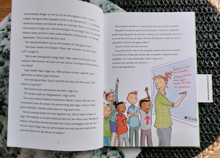 De zoete zusjes helpen de natuur