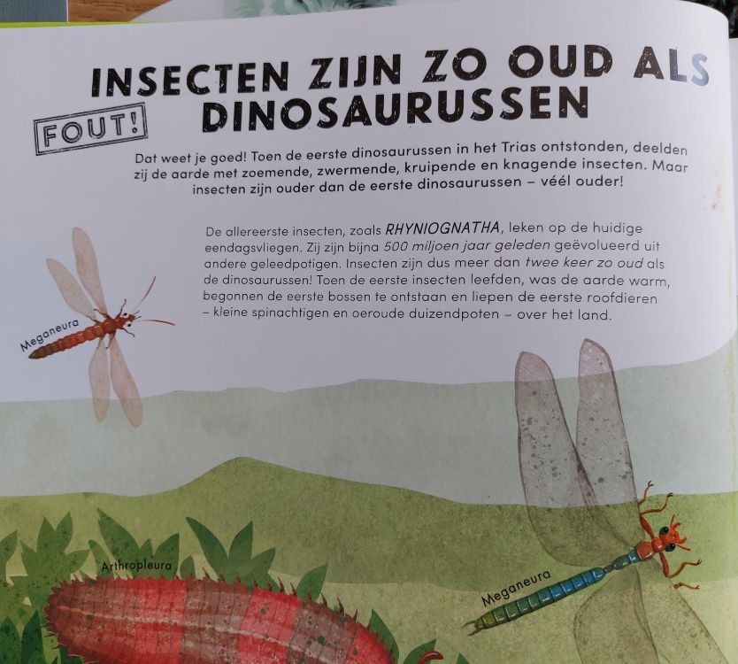 insecten dinosaurussen