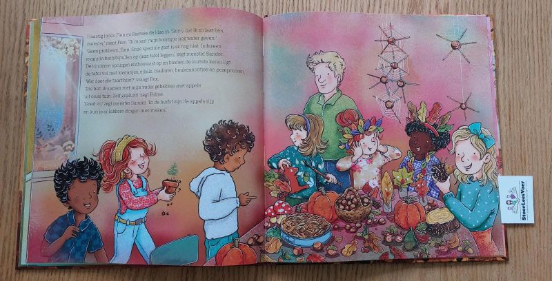 knutselen met herfstschatten