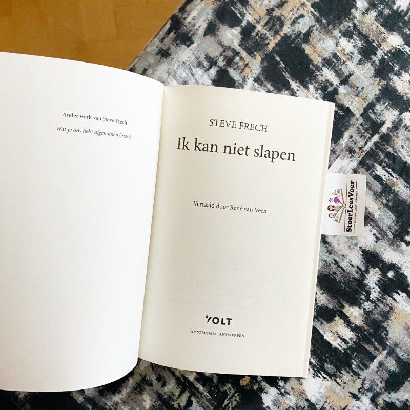 Ik kan niet slapen