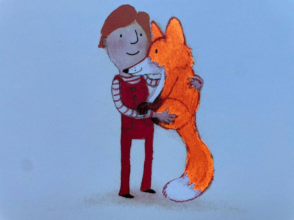 jongen met vos